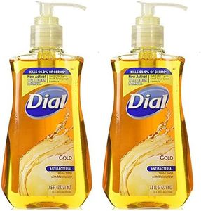 Dial Antibacterial Liquid Hand Soap Gold 7.50 oz (Pack of 2)
