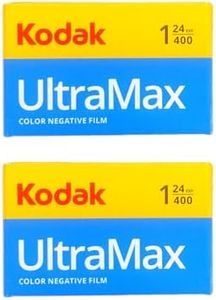 Kodak Ultramax 400 Color Negative Film (ISO 400) 35mm 24-Exposures - 2 Pack (2 Items)