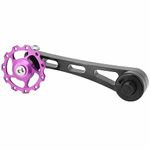 BOROCO Rear Chain Guide, Aluminum Alloy Bicycle Chain Stabilizer Rear Derailleur Chain Tensioner Single Speed ​​Bike Sprocket Freewheel Gear