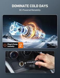 AstroAI 12V Tyre Inflator – Portable Air Compressor Pump for Car
