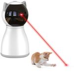 YVE LIFE Cat Toys,The 4th Generation Real Random Trajectory,Motion Activated Rechargeable Automatic Cat Laser Toy,Interactive Cat Toys for Indoor Cats/Kittens/Dogs