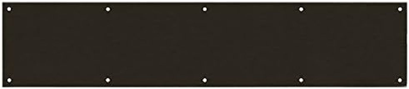 Designers Impressions Oil Rubbed Bronze 6 x 30 Kick Plate: 609377