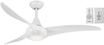 Minka-Aire F844-WH Light Wave 52" C