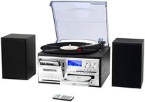 MUSITREND 10 in 1 Record Player wit