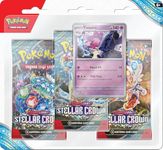 Pokémon TCG: Scarlet & Violet—Stellar Crown 3-Pack Blister - Tinkaton (3 Booster Packs & Foil Promo Card)