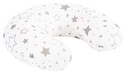 Breast Feeding Pillow Nursing Maternity Pregnancy + Removable Cotton Cover Baby Sitting Support - Milky Way