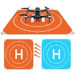 Tmom Drone Landing Pad 19” (50cm) Fast-Fold Waterproof Landing Mat 420G Wind Resistant Landing Platform for DJI Mini 2 / Mavic Mini/Air 2S / FPV/Mini SE/Mavic Air 2 / Mavic 2