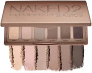 Urban Decay Naked2 Basics Neutral Eyeshadow Palette - Travel Size Matte Eyeshadow Palette with 6 Versatile Shades - Eye Makeup for Any Occasion + Vegan Formula