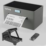 Lifelong USB Direct Thermal Label Printer | 4x6 Black and White Shipping Barcode & Sticker Printer | Adjustable Paper Size | 203 DPI & 160 mm/s | Windows & Mac | Pen Drive | 1 Yr Manufacturer Warranty