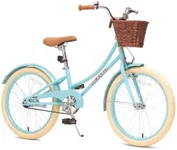 ACEGER Girls Bike with Basket, Kids Bike for 3-13 Years, 14 inch with Training Wheels, 16 inch with Training Wheels and Kickstand, 20 inch with Kickstand but no Training Wheels.
