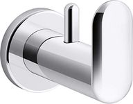 Kohler K-97897-CP Kumin Robe Hook, Polished Chrome