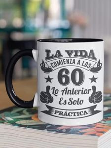 Taza de desayuno 60 Cumpleaños