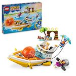 LEGO Sonic the Hedgehog Tails’ Adventure Boat Collectible Interactive Toy for 8 Plus Year Old Kids, Boys & Girls, Playset with Video Game Characters and Water Skis, Gamer Gift 76997