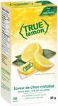 TRUE LEMON Water Enhancer, Bulk Dispenser, 0 Calorie Drink Mix Packets For Water, Sugar Free Lemon Flavoring Powder Packets, 100 Count (Pack of 1)