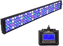 PopBloom Reef Aquarium Light Marine Full Spectrum Reef Light for 80-100cm Saltwater Fish Tanks Reef Lighting Aquarium Coral Light