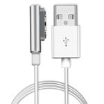 DingMall USB Cable 1m LED Charging Cord for Sony Xperia Z1 Z2 Z3 White