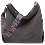 Tote Bag Women Large Crossbody Bag Stylish Handbag for Women Corduroy Hobo Bag Fashion shoulder Bag Purse (Grey)