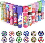 AUAUY 12 PCS Classic Kaleidoscopes Toy, Vintage Retro Kaleidoscopes Educational Toys for Kids Birthday Christmas Stock Stuffers Bag Fillers Birthday Party School Classroom Prizes(Random Color)