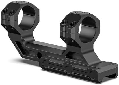 CVLIFE Cantilever Scope Mount - 1 inch Offset Dual Ring Scope Mount for Picatinny Rails - One Pieces