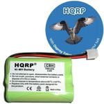 HQRP Cordless Phone Battery Works with Sanik 3SN-AAA60H-S-J1, 3SNAAA60HSJ1, 3SNAAA75H-S-J1/F, 3SN-AAA80H-S-J1 Replacement + HQRP Coaster