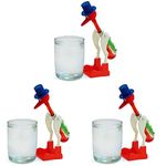 PowerTRC Perpetual Motion Sippy Dripping Drinking Bird (3 Packs) Original Vintage Retro Science Birds