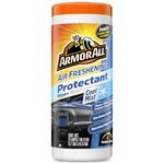 Armor All Car Interior Cleaner Protectant Wipes - Cleaning for Cars & Truck & Motorcycle, Cool Mist, 25 Count, 78509