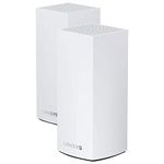Linksys MX5500 Velop Atlas WiFi 6 Router Home WiFi Mesh System, Dual-Band, 8,100 Sq. ft Coverage, 90+ Devices, Speeds up to (AX5400) 5.4Gbps - 2 Pack