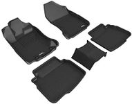 3D MAXpider Custom Fit Kagu Floor Mat (Black) Compatible with Subaru Legacy/Outback 2020-2024 - Full Set