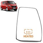 ROBUST Wing Mirror Glass Heated Right Driver Side for Ford Transit Custom 2012 Onwards BK2117K740BB 1766584