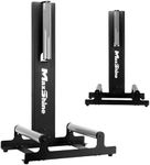 Maxshine XL Wheel Rim Detailing Rolling Wheel Stand (WS01-XL) - 23”L x 14”W x 36”H - 360° Tire & Rim Detailing, Ceramic Coating, Tire Shine, Wheel Wash, and Rim Detailing Roller Stand - Black