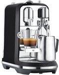 Nespresso Creatista Plus Automatic Pod coffee machine with milk frother wand for Espresso, Cappuccino & Flat White by Sage in Black Truffle
