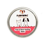 FURMEDIC Paw & Nose Healing Balm for Dogs & Cats – Lick-Safe Moisturizer for Cracked Paws & Dry Nose – Shea Butter Coconut Oil Beeswax – Protects, Repairs & Softens – Non-Sticky Fast Absorbing – 30g
