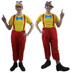 The Dragons Den Adults Traditional Tweedle Dee Tweedle Dum World Book Day Fancy Dress Costume [L-XL]