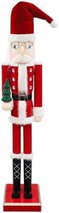 Prime Retreat Giant Nutcracker Mr. Claus Statue