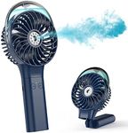 Winique Handheld Spray Fan,3000mAh 