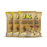 JK Poppy Seeds, 250Gm | Indian Posto Dana | Khus Khus Posto | Whole Khus Khus | Posto Dana | Khas Khas | 100% Pure (Pack Of 4)