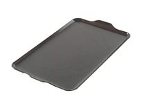 Nordic Ware Two Burner Griddle, 10.3 x 17.4 inches, Non-Stick, Black