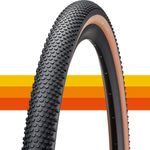AMERICAN CLASSIC Gravel Bike Tire, Replacement Tire for Gravel Bicycle, All-Around Grip for Mixed Surfaces - Aggregate, 700 x 40c, 700 x 45c, 650b x 47 (700 x 40c - Tan - Tubeless)