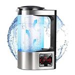 Michear Electric Rich Hydrogen Water Generator,2L Large Capacity Hydrogen Rich Water Machine Portable Water Ion Generator with Thermostat Function and LED Touch Screen for Families Use