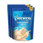 LuvIt. Chocwich White Home Delights Wafer Chocolates|Crunchy & Delicious|Homepack|Gift Combo|Pack Of 3-160Gram Each