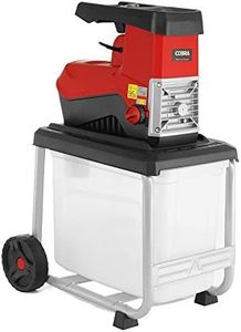 Cobra QS2500 2500W Quiet Electric Garden Shredder 50lt Drum 2 year warranty