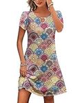 HOTOUCH Women A-Line Dress with Poc