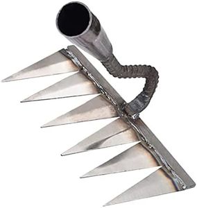 Jardin, Désherbage, Râteau Déchaumeur, Creuse en Acier Trempé, Râteau À Dents 4/5/6/7, Outils Jardinage À Main, Râteau Déchaumeur Jardin, Râteau À Dents Te en étal