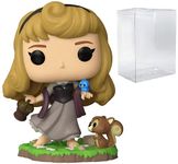 POP Disney Ultimate Princess: Sleeping Beauty - Aurora Funko Pop Vinyl Figure (Bundled with Compatible Pop Box Protector Case), Multicolored, 3.75 inches