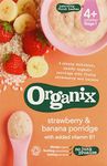 Organix Strawberry & Banana Organic Baby Porridge, 6+ Months, 120 g (Pack of 5)