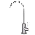 Shapure Premium 304 Grade Steel Faucet for RO Water Purifier | 100% Lead-Free | Enhance Your Water Filtration Experience (Faucet SS304)