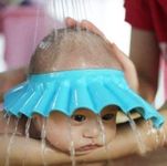 Soft Adjustable Visor Hat | Safe Shampoo Shower Bathing Protection Cap for Toddlers, Babies & Kids | Comfortable Bath Cap for Children’s Hair Wash (Multicolor)