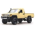WPLDEWAN RC Rock Crawler 4x4 RC Truck 1/12 RC Crawler Toyota LC79 Off Road 2.4Ghz All Terrain with 280 Brushed Motor Proportional Throttle Steering RTR Hobby Toy for Adult