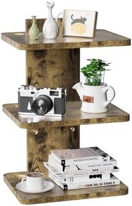 WALI Projector Mount Floating TV Shelf, Holds Up to 22lbs, Wooden Floating Shelf for Under TV for DVD Players, Cable Boxes, Routers, Game Consoles, PlayStation Accessories (CS303NC), 3 Shelves