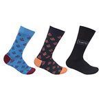 LSM law suits and more The Sassy Solicitor Socks- Set of 3 Full Length (Multicolored Socks with 3 Different Design)